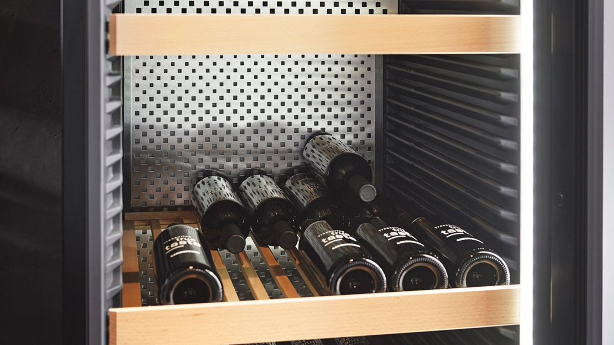 Step into refined living with #Liebherr #wine fridges. Meticulously #crafted with attention to detail, they boast a captivating exterior. It's when you open the door that true elegance shines. Wooden shelves & stainless steel merge seamlessly, elevating your #winestorage.