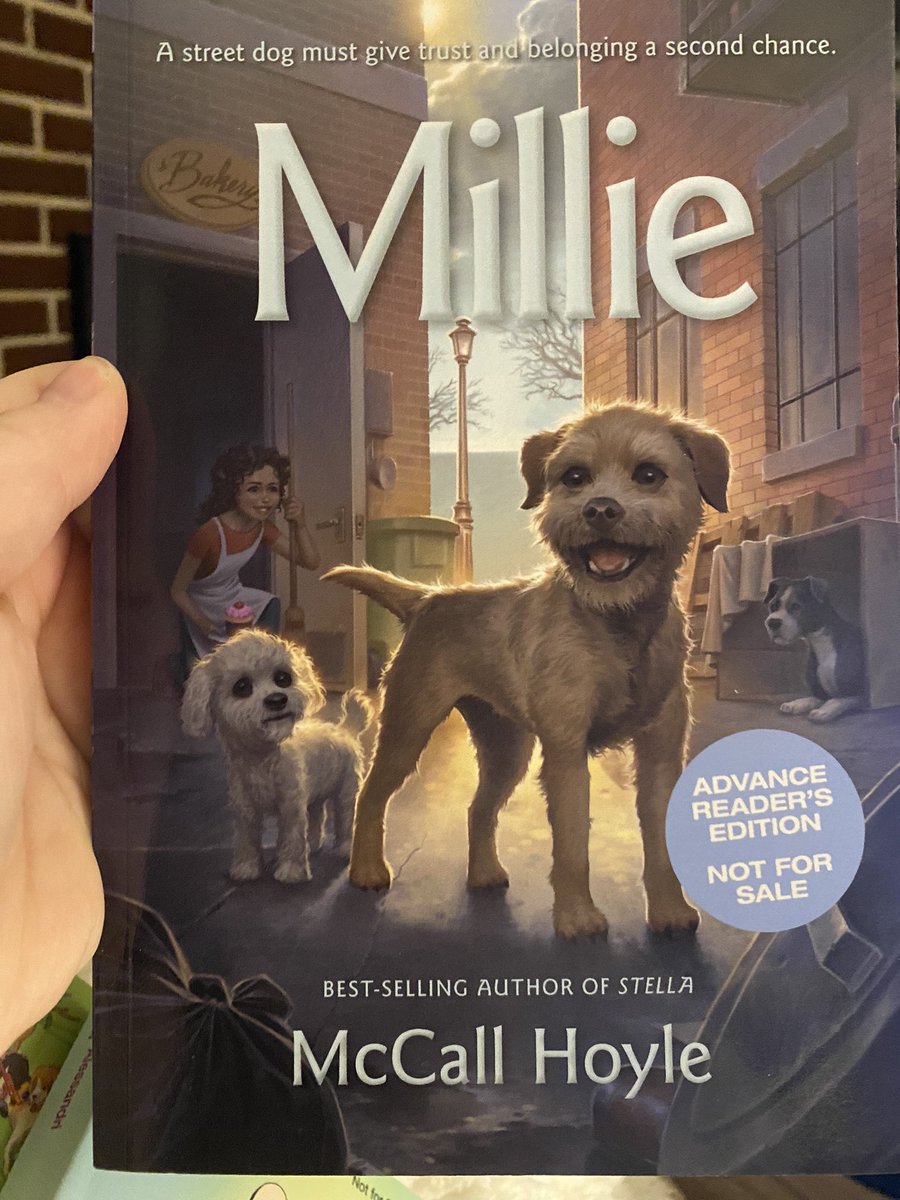 I was the super lucky winner of a book give away! Dogs can be the best teachers and I can’t wait to learn some life wisdom from Millie and her new trainer Tori. 💜 Thx for this amazing gift, @McCallHoyle. @ShadowMountn Published in March - go get your copy!! #bookposse