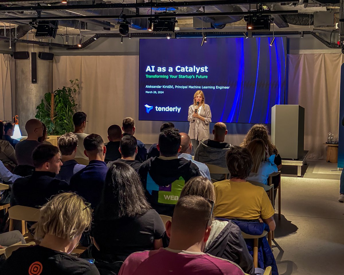 ✨ Last week we had another packed house at Infobip Connect Meetup, this time in Belgrade in an amazing Tenderly office. Many thanks to our event partners Tenderly and Garaža for all the support and of course to our speakers for their insightful talks. #OneCommunicationsPlatform