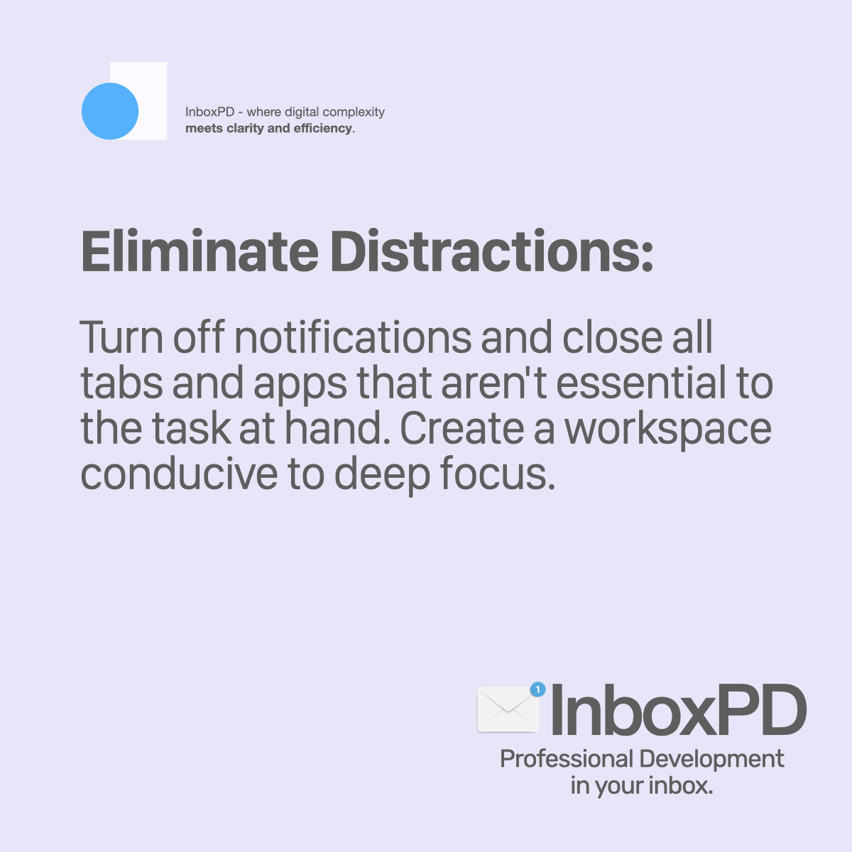 danielkilback's tweet image. 4. #SingleTasking #Productivity #InboxPD #MicroPD #TimeManagement #CareerGrowth