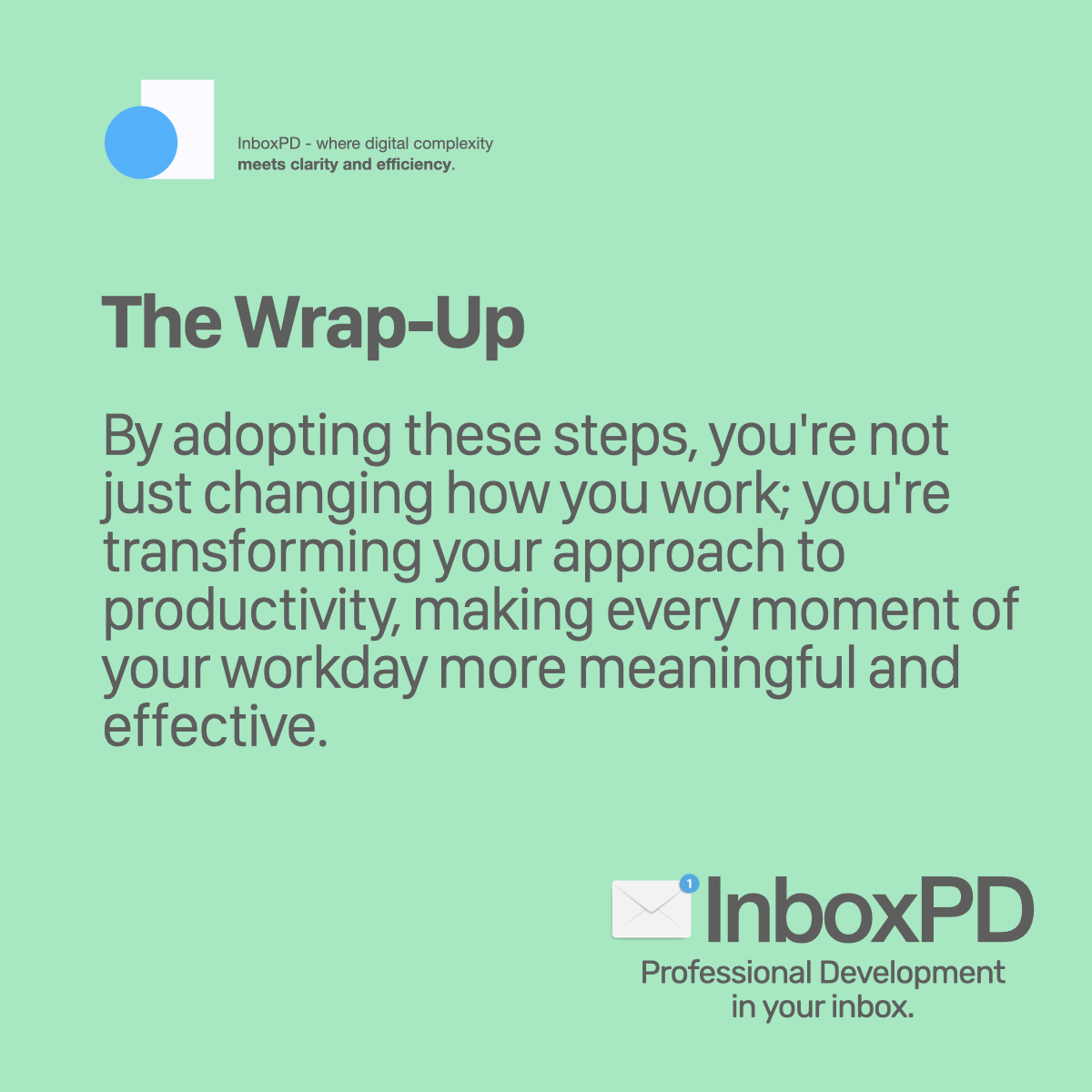 danielkilback's tweet image. 10. #SingleTasking #Productivity #InboxPD #MicroPD #TimeManagement #CareerGrowth