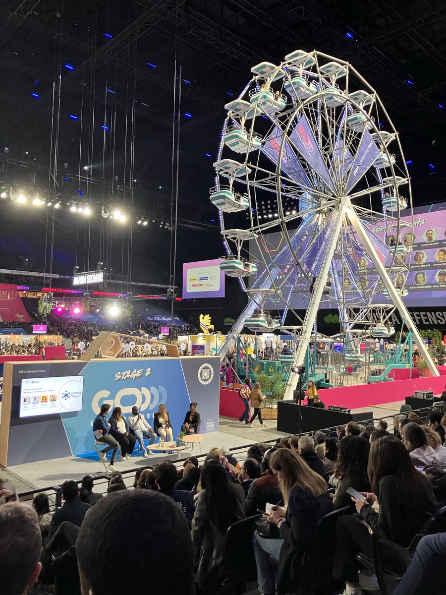 Au salon GoEntrepreneurs #GoEntrepreneurs