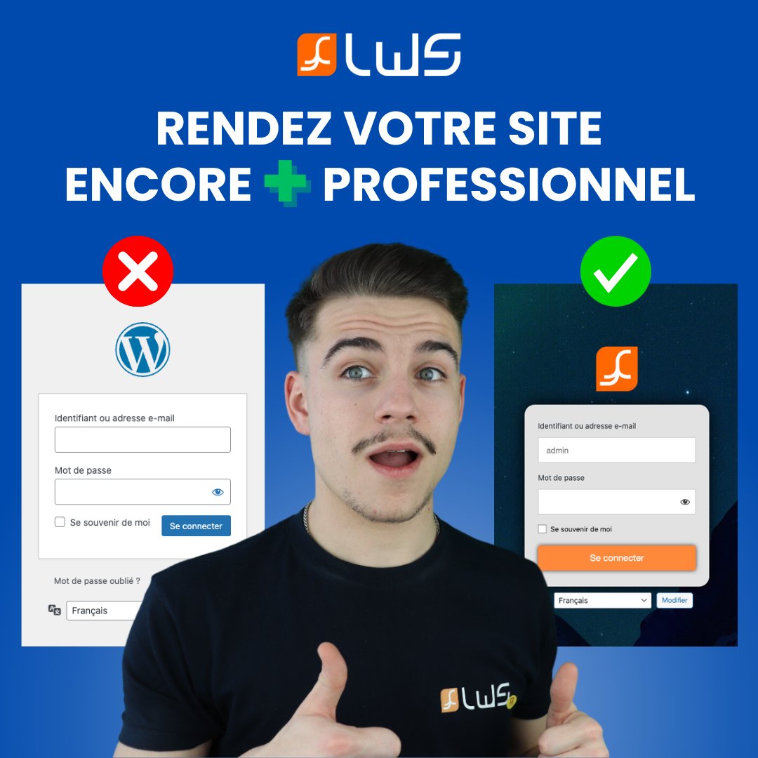 🚀 Nouveau tuto disponible ! Personnalises ta page de connexion #WordPress avec LoginPress.
Améliore l'UX et ton branding en quelques étapes simples. 🎨

👉 Regarde la vidéo complète ici : youtube.com/watch?v=1wDuhF…

Utilise le code BEN10 pour une réduction chez #LWS !
