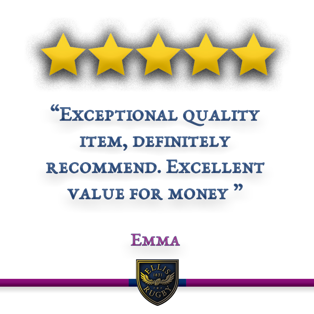 Customer Testimonials – Exceptional Quality! ellisrugby.com #RugbyUnion #RugbyLeague #EllisRugby @TalkRugbyUnion @happyeggshaped @RugbyPass @mag_rugby @RugbyEng @RuckRugby @Rugbydump @ultimaterugby