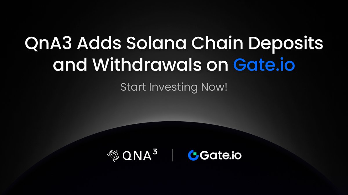 🚨Attention #QnA3 community! 🚨 For every Solana airdrop recipient, the @solflare_wallet is our recommended choice for a seamless experience.（⚠️Phantom wallet may not show the $GPT balance⚠️）. And Deposits & Withdrawals just went ULTRA with the #Solana Chain on @Gate_io! We…