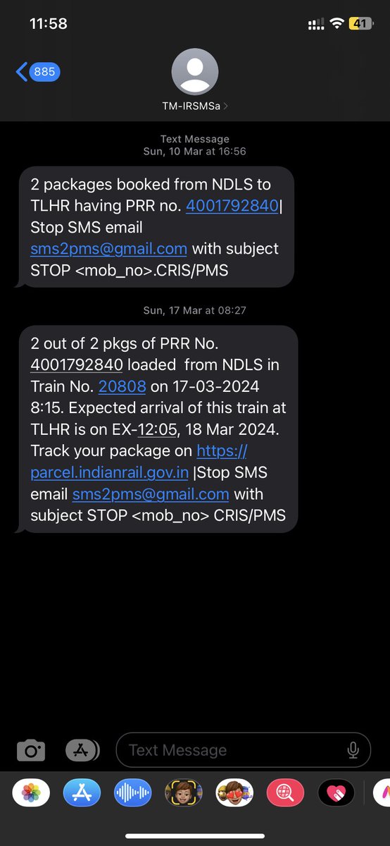 gunjan_aditya's tweet photo. I booked two luggage parcel with PRR 4001792840 in Delhi on 10/03/2024. It was loaded on 17/03/2024. I only get one parcel on 19/03/2024 &amp; other is missing as informed by parcel office Talcher
@RailMadad @RailMinIndia @EastCoastRail @RailwayNorthern @RailParcelHelp @RailwaySeva https://t.co/gHnTAwk87g