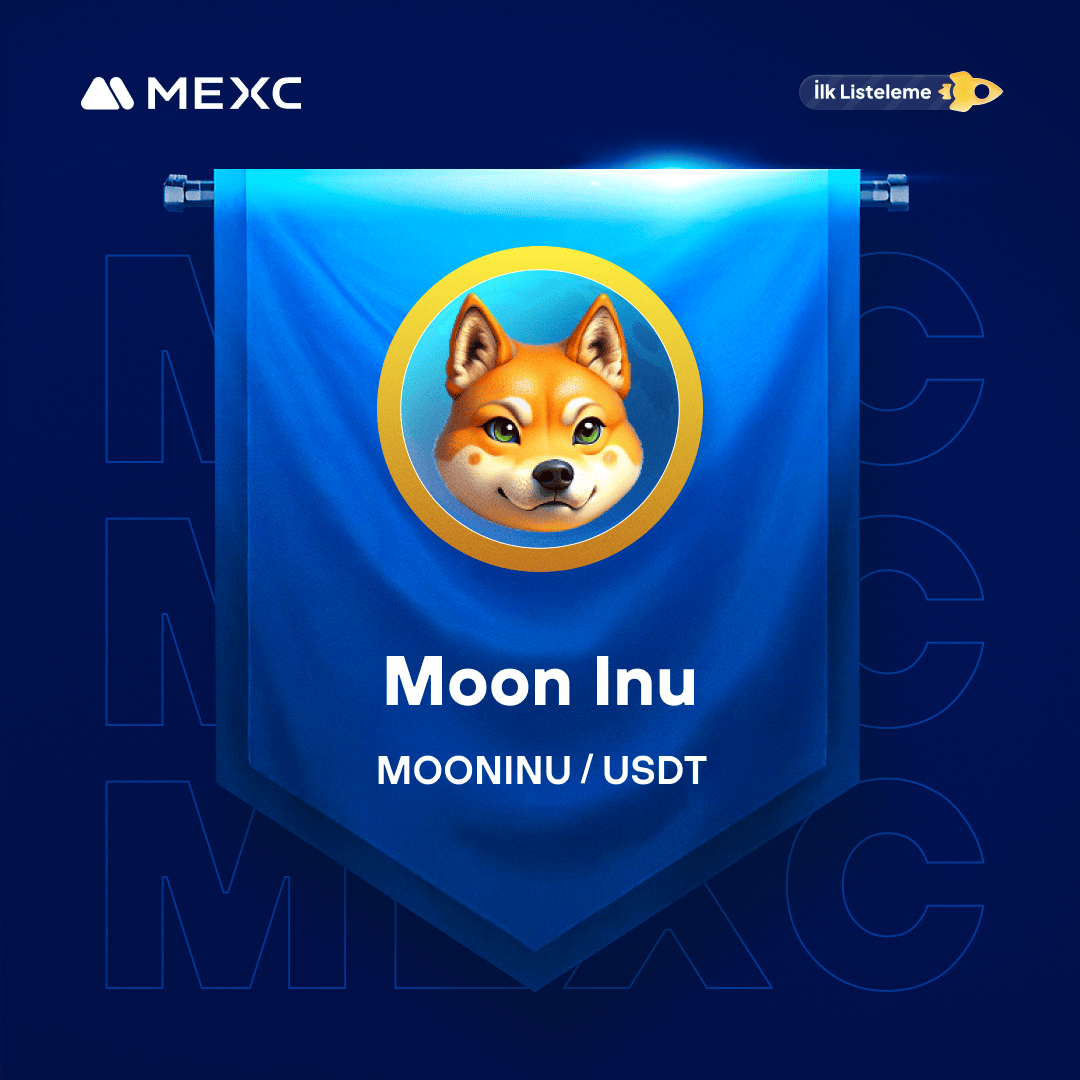 MEXC_Topluluk's tweet photo. 🚀 @MoonInuX #MOONINU - Kickstarter Oylama Sonucu ve Listelenme Planı
🔁 #MOONINU/USDT Alım Satımı: 3 Nisan 2024 15.00
📌 Ayrıntılar: https://t.co/WqPQdka4XJ
#MEXCTürkiye #MXToken #MX #BTC https://t.co/X4wHGTFteR