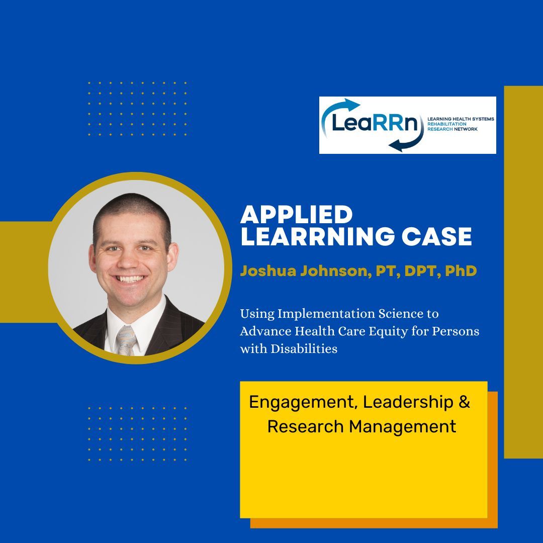 View the Applied LeaRRning Case presented by Dr. Joshua Johnson, 'Acute Care Physical Therapist Practice and Discharges Home: The Work of One Learning Community.' buff.ly/3TZqimy