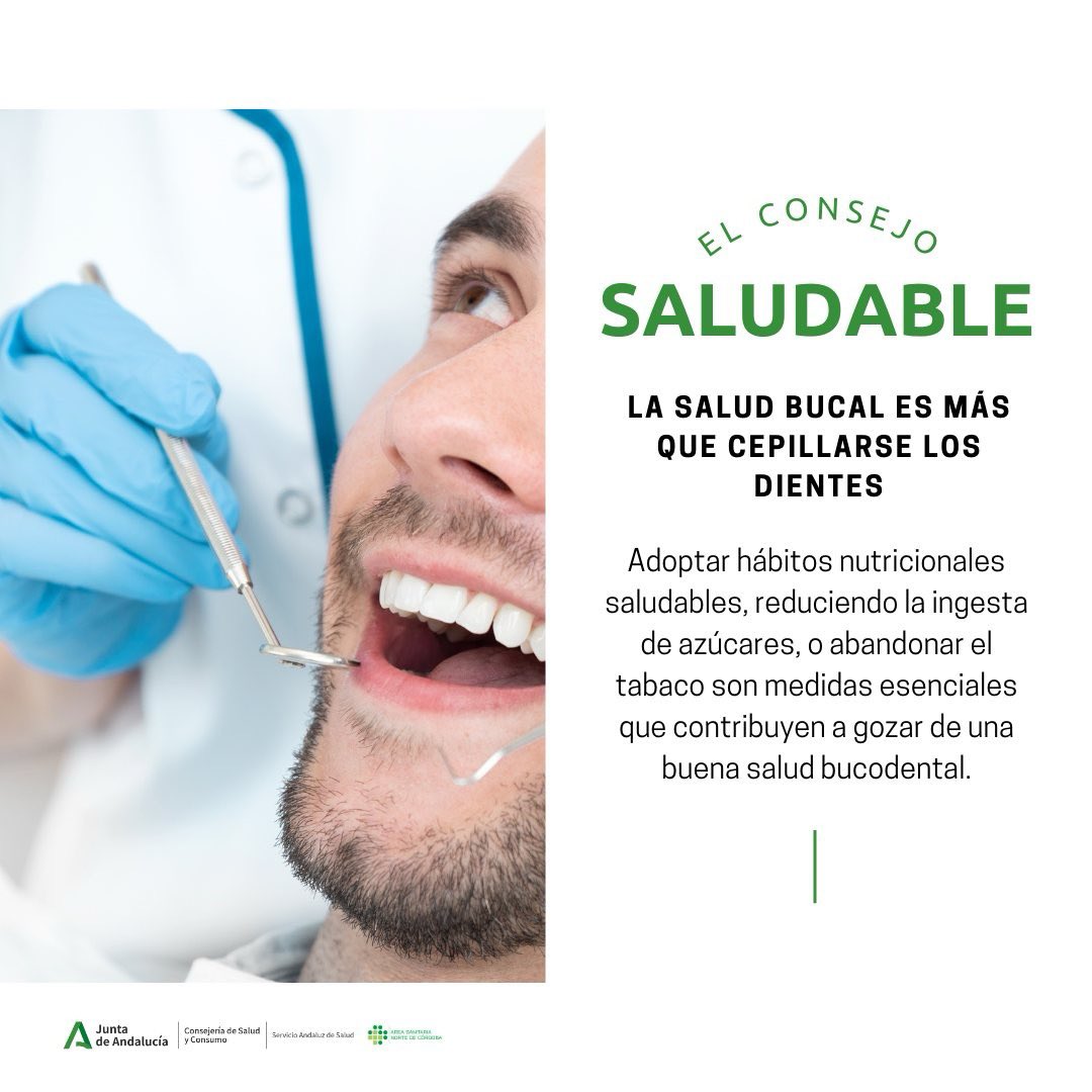 ‼️ ¡Llega otro de los #ConsejosSaludables del Área! 🗣 LA SALUD BUCAL ES MÁS QUE CEPILLARSE LOS DIENTES #ASNC