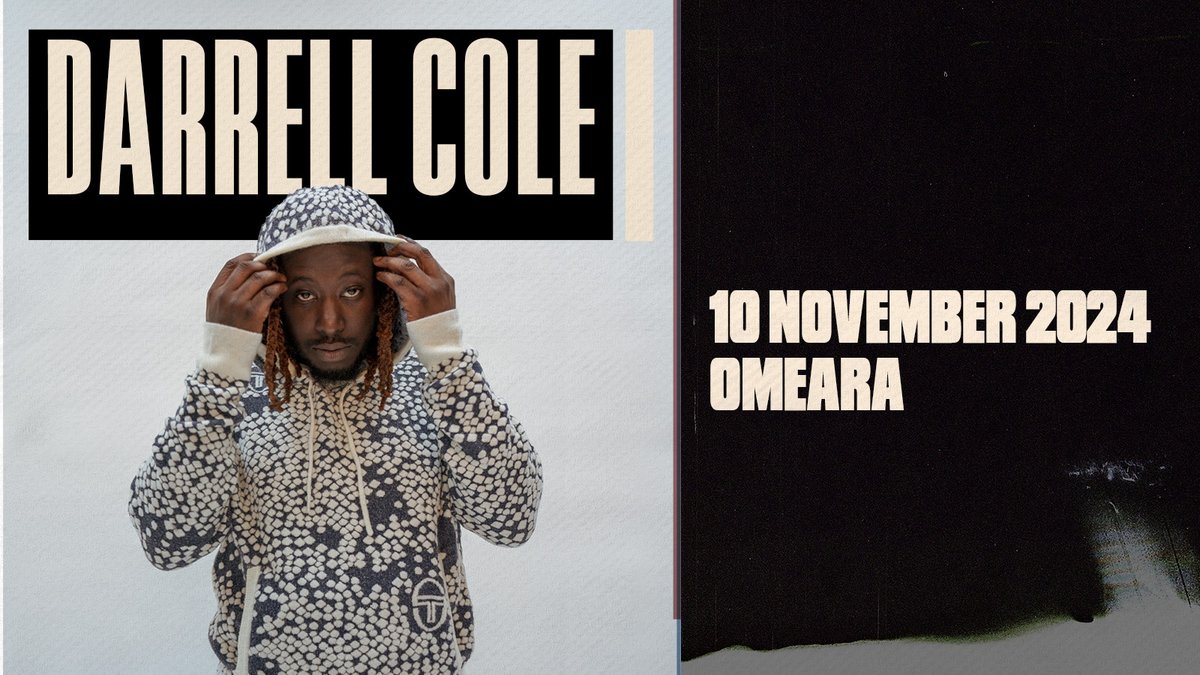 ON SALE: Hip-Hop artist #DarrellCole will play @OmearaLondon in November 🔥 Book tickets 👉 livenation.uk/ZSm150R3iTk