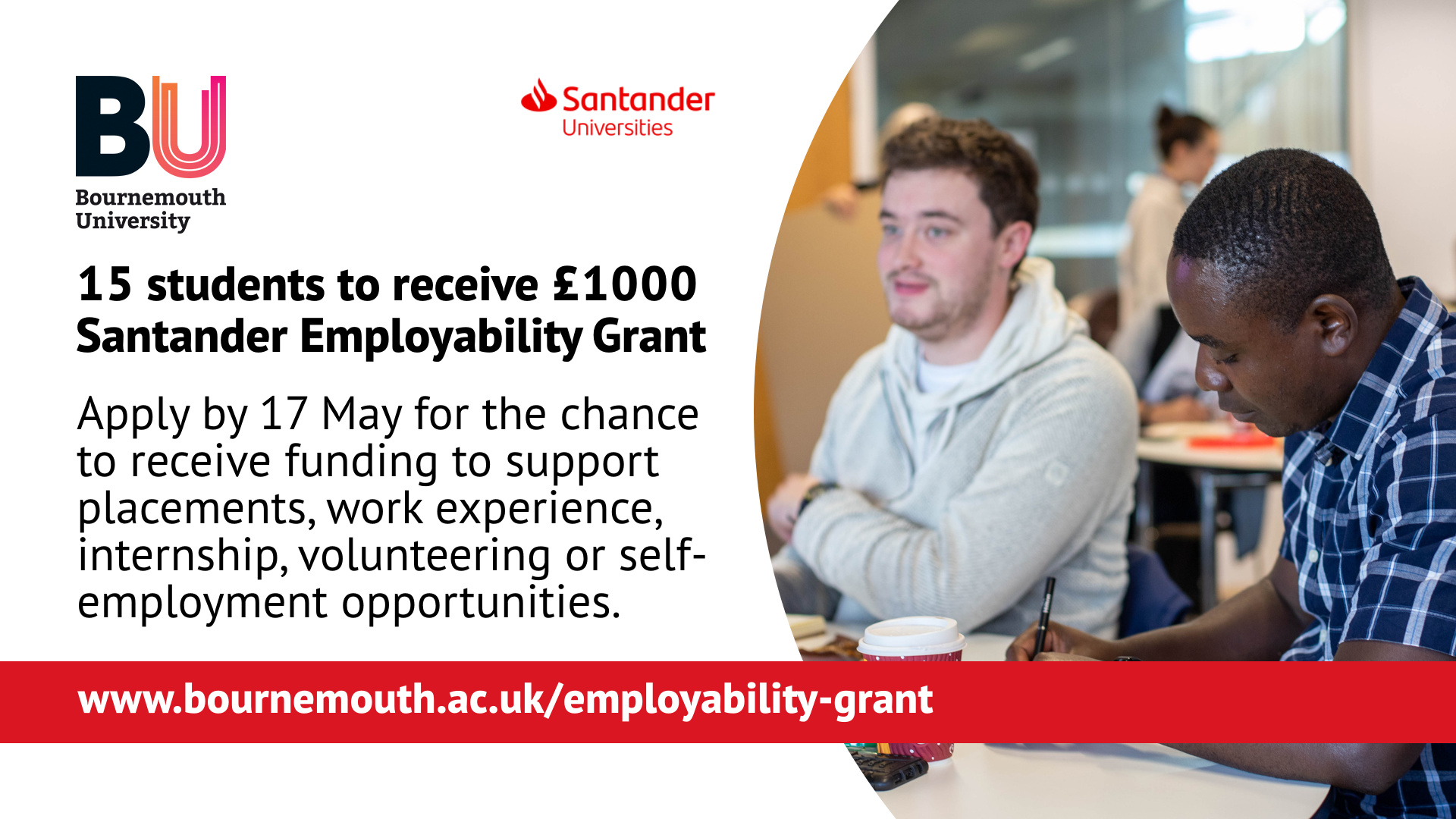 Bournemouth Uni on X: &ldquo;We&rsquo;ve partnered with Santander Universities 