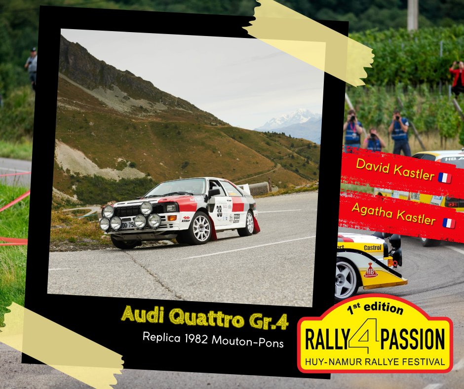 Michèle Mouton and the Audi Quattro Gr.4 in the spotlight 💥
r4p.be
Rally 4 Passion : see you on 26 &amp; 27 April in Huy &amp; Namur !