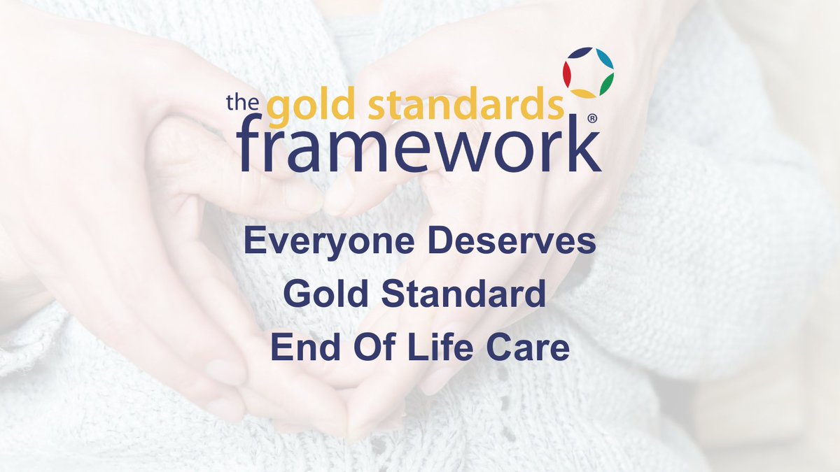 Improved end of life planning: ✅ Minimises avoidable hospital admissions ✅ Reduces unplanned health interventions ✅ Saves costs All Integrated Care System leaders should prioritise and encourage Gold Standard training and accreditation across their system. #EndOfLifeCare