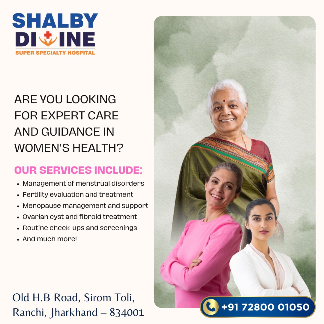 Prioritize your health, take first step towards optimal wellness. Book your appointment with our experts. Call us at +91 72800 01050

#स्त्रीरोग #मातृस्वास्थ्य #Gynecology #MaternityCare #PostnatalCare #Pregnancy #Childbirth #shalbyhospitals #shalby #Shalbydivinehospital #प्रसव