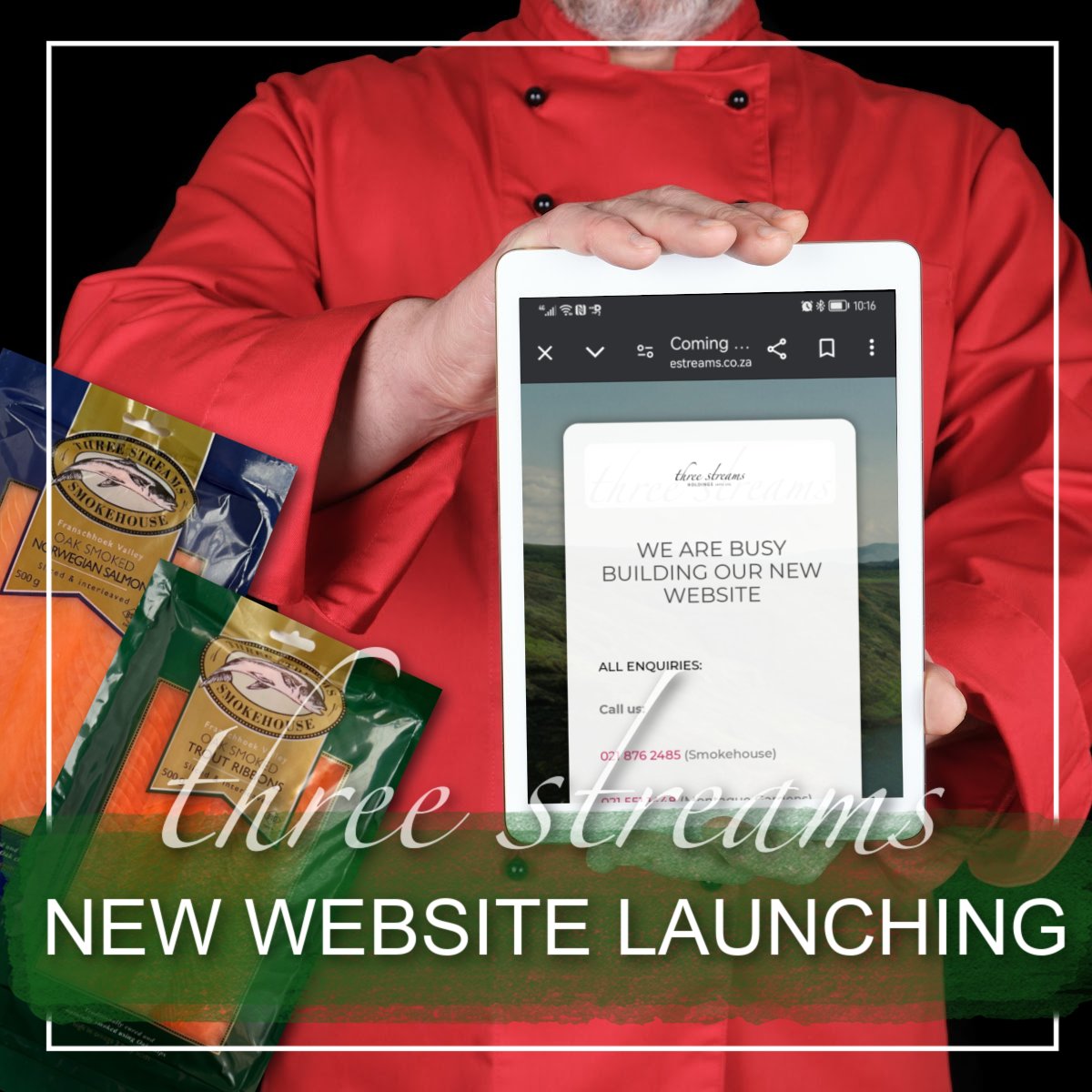 We have exciting news! A new website is coming soon!

#ThreeStreamsCares #ThreeStreamsPride #NorwegianSalmon #RainbowTrout #Omega3 #ProteinPortion #SustainablySourced #SustainablyFarmed #SustainabilityMatters #AquacultureIsKey #NewWebsiteLoading #WowWednesday #2024