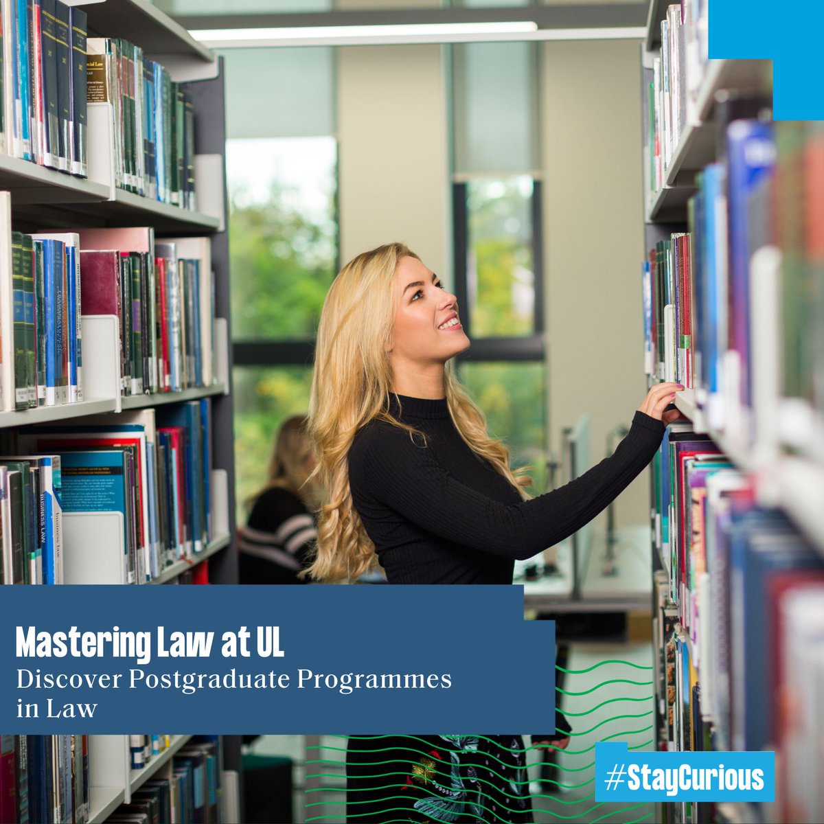 Advance your career with our range of postgraduate options in Law at the University of Limerick. Learn from top practitioners & academics at @ULSchoolofLaw, and develop skills and attributes needed for legal practice in Ireland and beyond. Learn more: eu1.hubs.ly/H08nLB40