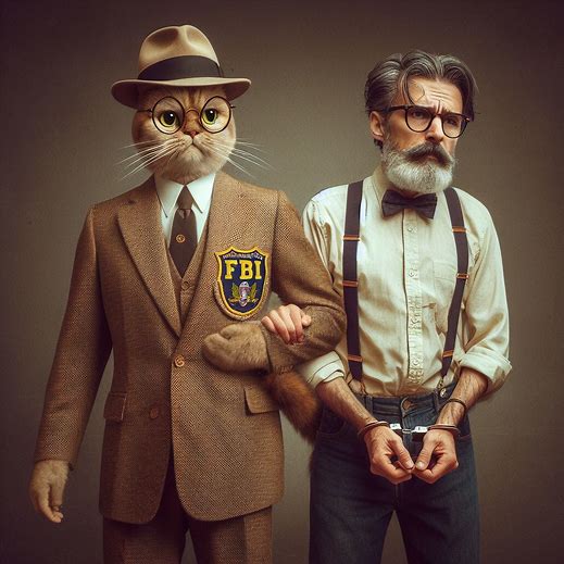 On this day in 1996, #ChairmanMeow singlehandedly apprehended the Unabomber, although he still doesn't get the credit he deserves, not that he's bitter!

#Decats