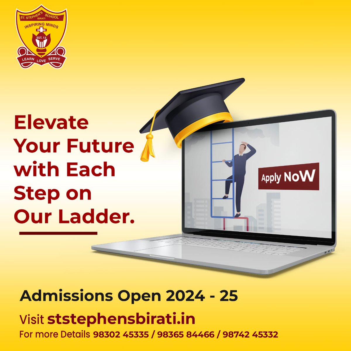 Each Step at Our School Propels You Towards a Brighter Future. To Apply, Visit: ststephensbirati.in/admission-proc… #StStephensSchool #StStephensSchoolBirati #AdmissionsOpen #AdmissionsOpen2024 #AdmissionsOpen2025 #ICSESchool #ICSE #ICSEAffiliatedSchool