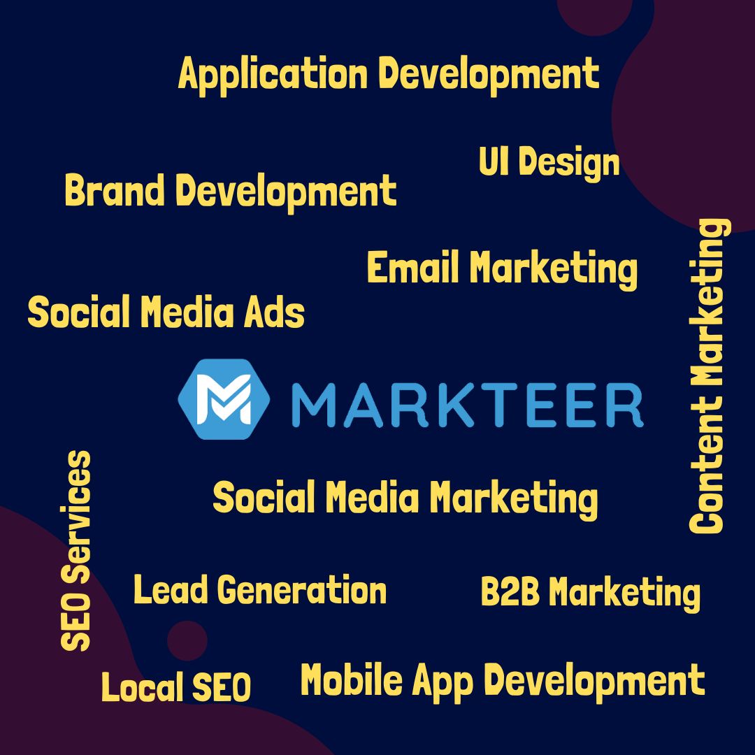 Markteer Media: Your One-Stop Destination for 360-Degree #DigitalMarketing and #WebDevelopmentServices
Contact us to skyrocket your business online!
📧 - info@markteer.com
🌐 - markteer.com
#digitalmarketingagency #webdevelopmentagency #applicationdevelopmentservices