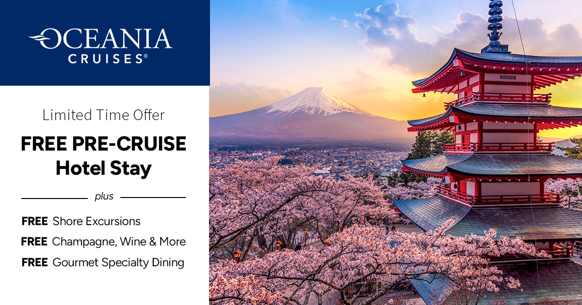 Limited Time Offer, FREE PRE-CRUISE Hotel Stay, plus simply MORE 

sigtn.com/u/aCEpp3hj 

#Oceania #cruise #travel #travelinspiration #AnywhereAnytimeJourneys