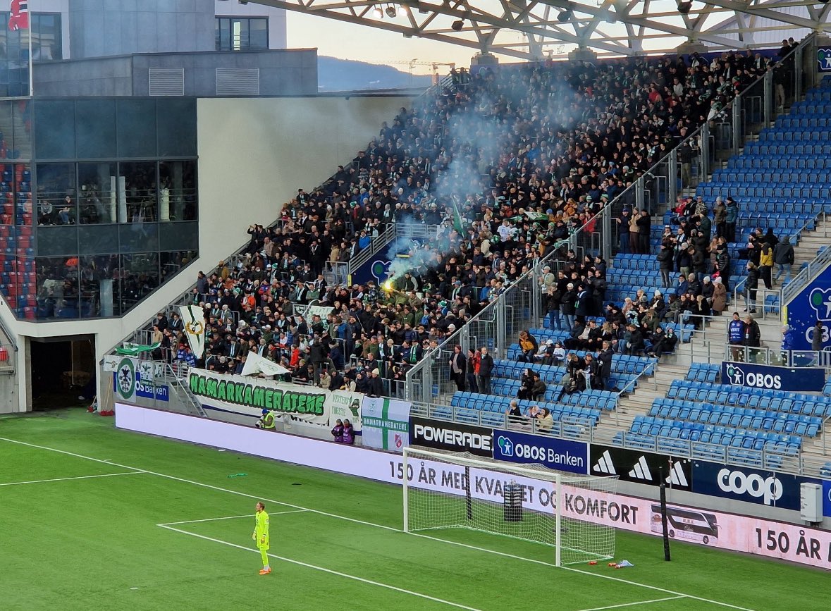 awaydaysnor's tweet photo. HamKam away at YMCA Oslo. #awaydays https://t.co/vhXKsjsLeO