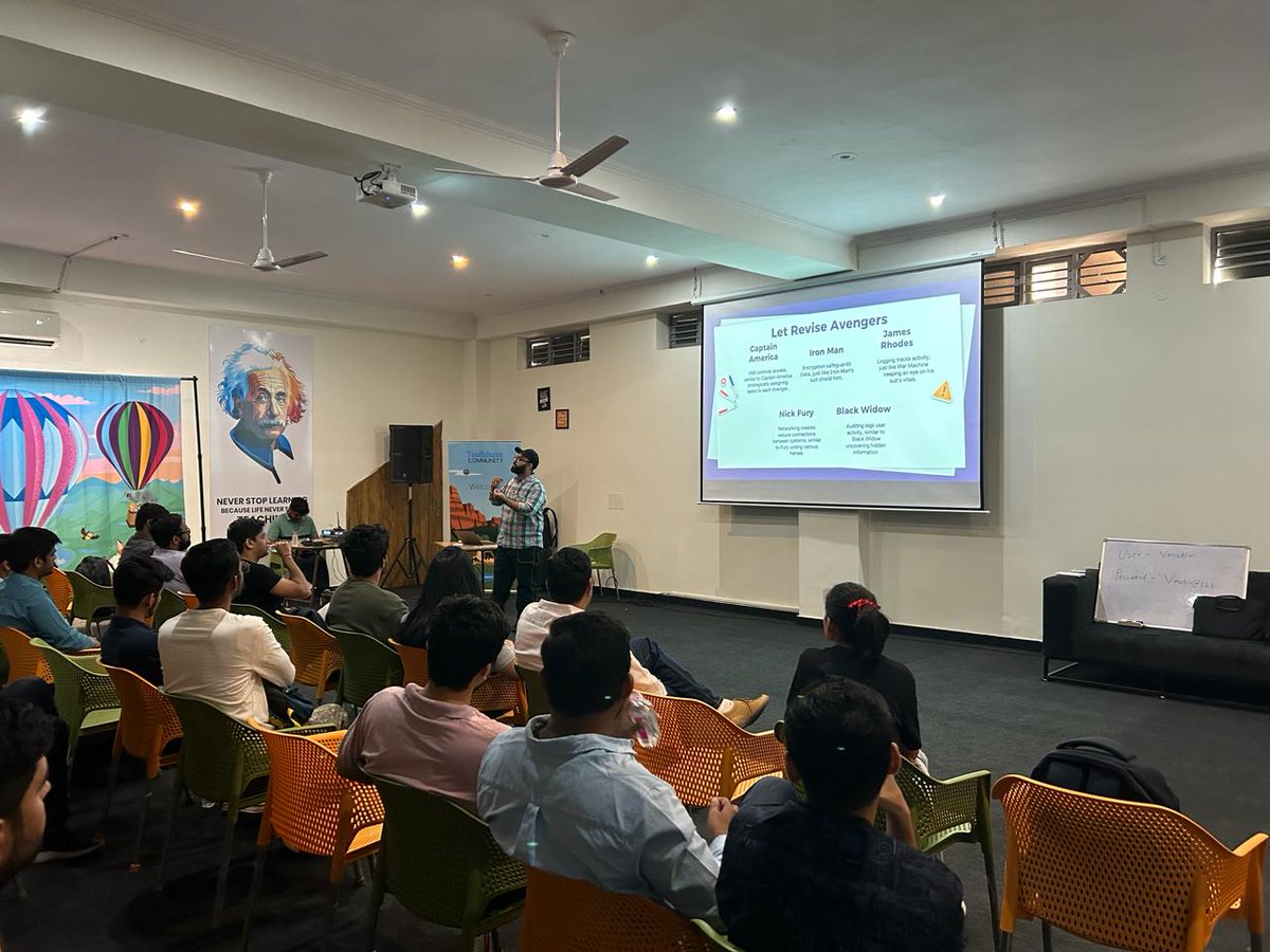 Grateful to host & kickoff @elastic Jaipur User Group last Sat at our 'Idea Space' floor at @vanshivtech office -enlightening sessions & good discussions. We built this space to support tech & student communities in #Jaipur. If you want to host a community event, just reach out!