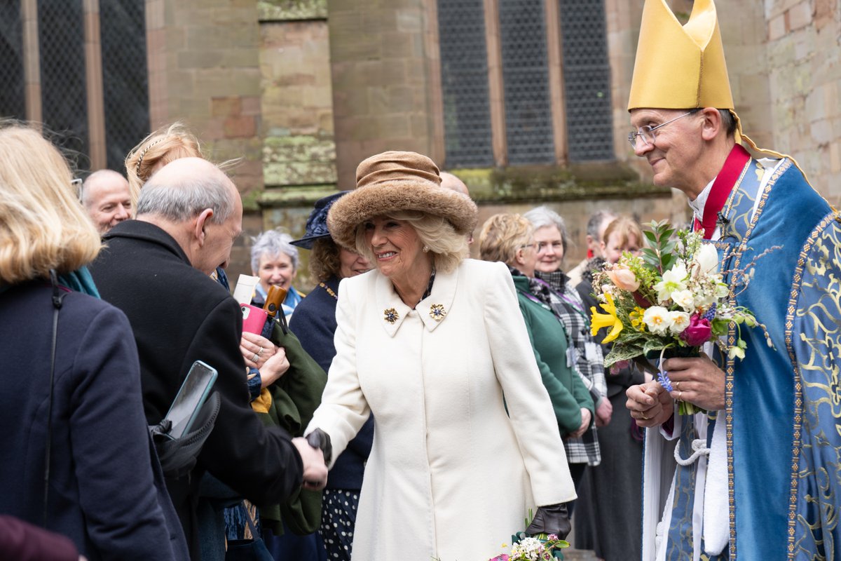 Our congratulations go to church members, Patricia and Peter, who both received the Maundy Purse from Queen Camilla. You can read the full story in the Argus here: tinyurl.com/4j499rjr Photos courtesy of Worcester Cathedral/James Atkinson.