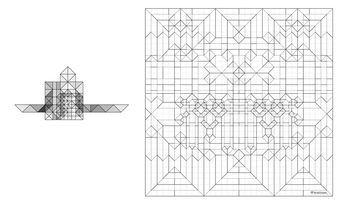 イーユイ
作者名：わっつぁん
折り手：わっつぁん
体の模様を折ってみたいと思い挑戦しました．
正方形の紙1枚から折りました．
#折り紙作品
#ポケモン