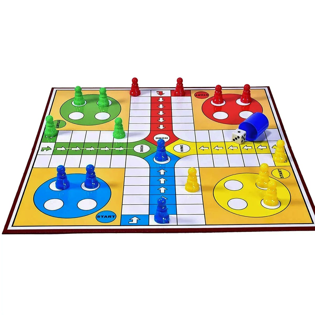 Something that's been consuming me for the past few days is: if you put 100 humans on a desert island with their memories wiped, how long would it be before they invented Ludo? It's #AutismAcceptanceMonth so you actually have to hear me out on this. Ok: