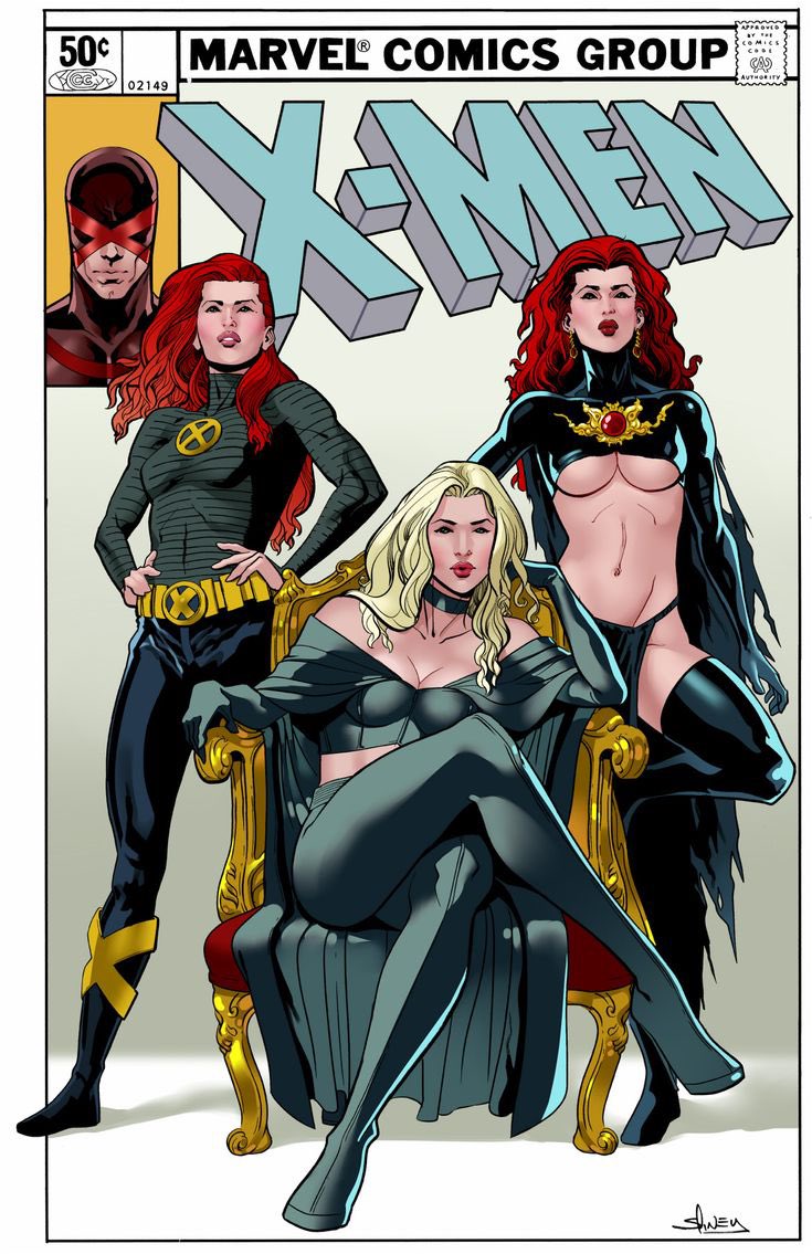Jean, Emma and Madelyn by Will Sliney #emmafrost #jeangrey #xmen