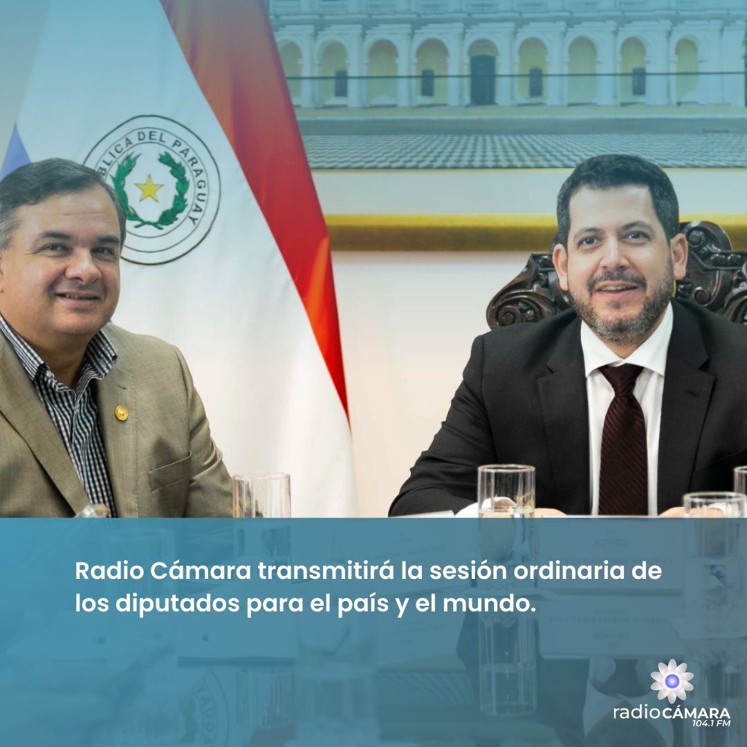 El Pleno de <a href="/DiputadosPy/">Cámara de Diputados</a>, liderado por el legislador <a href="/raulatorre/">Raul Latorre</a>, estudiará 13 puntos en la sesión ordinaria de hoy 3 de abril desde las 9 horas. 
<a href="/carlos_arrechea/">Carlos Arrechea</a> <a href="/MarceloSalinasd/">Marcelo Salinas</a> <a href="/rocio_abed/">rocio abed</a> <a href="/RocioVallejoA/">Rocio Vallejo</a> <a href="/JorgeAvalosDip/">Diputado Jorge Ávalos Mariño 🇵🇾</a> <a href="/canusapy/">Carlos Núñez Salinas</a> <a href="/DipCarlosMLopez/">Carlos María López López</a> <a href="/a_buzarquis/">Antonio Buzarquis</a>