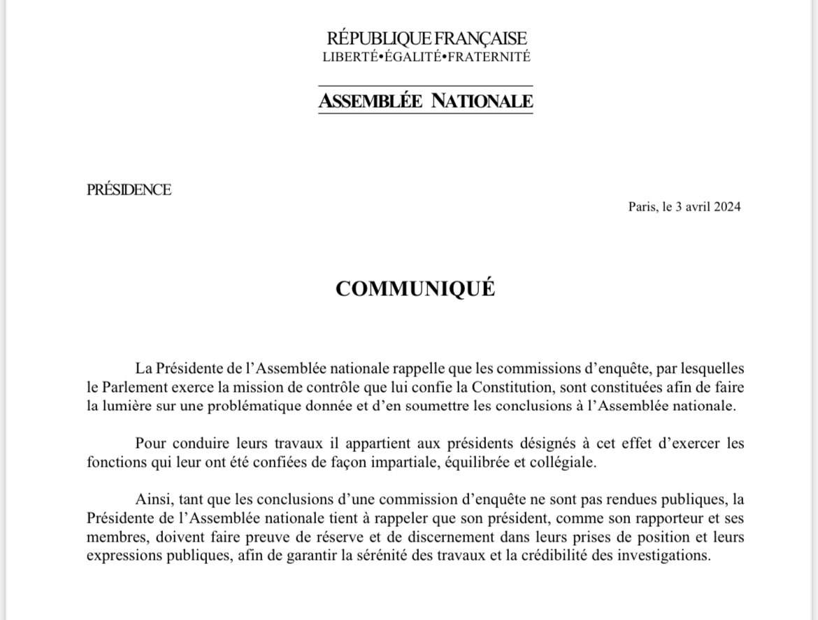 LCP's tweet photo. Après la participation de @qbataillon à l'émission de @Cyrilhanouna, @YaelBRAUNPIVET rappelle que les membres d'une commission d'enquête "doivent faire preuve de discernement dans leurs expressions publiques, afin de garantir la crédibilité des investigations". #DirectAN https://t.co/bf7wH966hI
