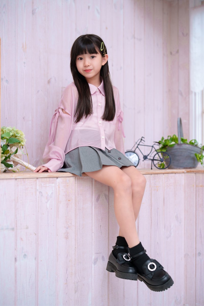 まるでdollのようです、きこちゃん🍒 2024.3.23. スタジオ