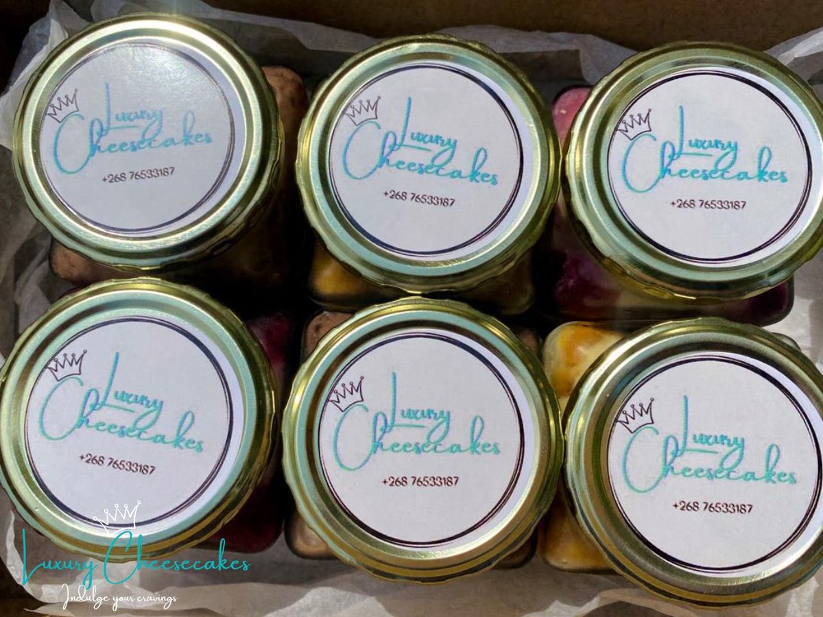 luxcheesecakes's tweet photo. Cheesecake jars for a client 😍
- Salted Caramel
- Blueberry 
- Oreo 

#IndulgeYourCravings #TiniTwitter https://t.co/JgYJVlk28E
