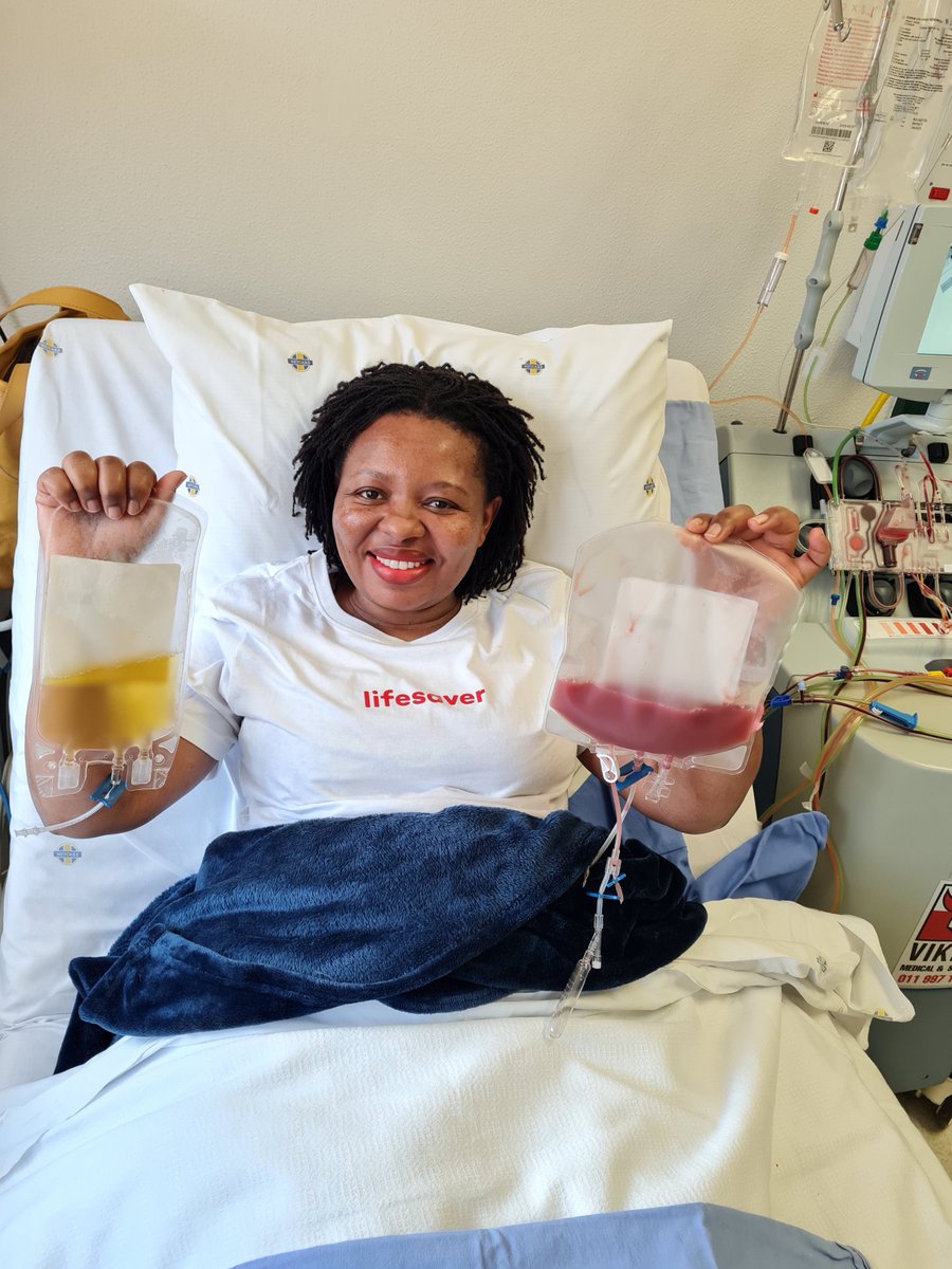 We've got a new lifesaver on the block! 🦸🏽‍♀️Meet Thandi, a compassionate mother and social worker who registered to become a potential stem cell donor, and was found to be a 10/10 match for a patient. BE LIKE Thandi, visit dkms-africa.org/lifesaverthandi and help us #RedCardBloodcancer!🩸