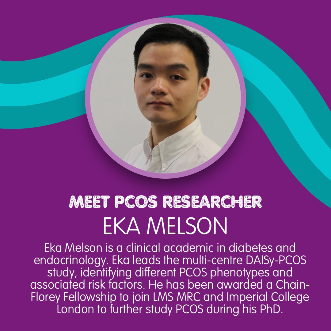 Verity (PCOS UK) (@veritypcos) on Twitter photo 🔬Meet <a href="/eka_melson/">Eka Melson</a>, lead researcher <a href="/DaisyPcos/">DAISy-PCOS</a> that is identifying PCOS phenotypes & associated metabolic risk factors. Eka has just been awarded a Chain-Florey Fellowship to join <a href="/MRC_LMS/">MRC Laboratory of Medical Sciences (LMS)</a> and <a href="/imperialcollege/">Imperial College London</a> to further study #PCOS during his PhD.
🔗 blog.verity-pcos.org.uk/2024/04/03/int… 🔬Meet <a href="/eka_melson/">Eka Melson</a>, lead researcher <a href="/DaisyPcos/">DAISy-PCOS</a> that is identifying PCOS phenotypes & associated metabolic risk factors. Eka has just been awarded a Chain-Florey Fellowship to join <a href="/MRC_LMS/">MRC Laboratory of Medical Sciences (LMS)</a> and <a href="/imperialcollege/">Imperial College London</a> to further study #PCOS during his PhD.
🔗 blog.verity-pcos.org.uk/2024/04/03/int…