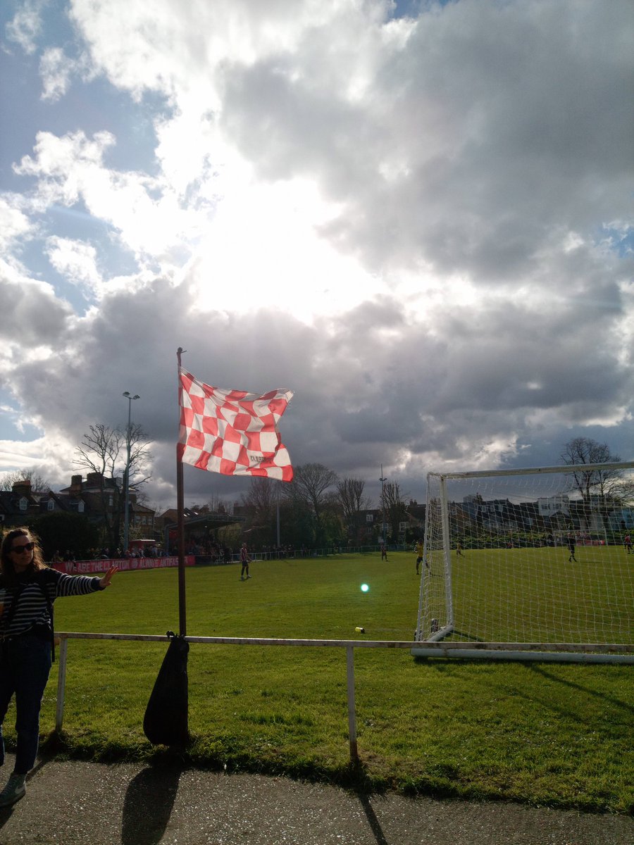 Football is for everyone. And I like flags.