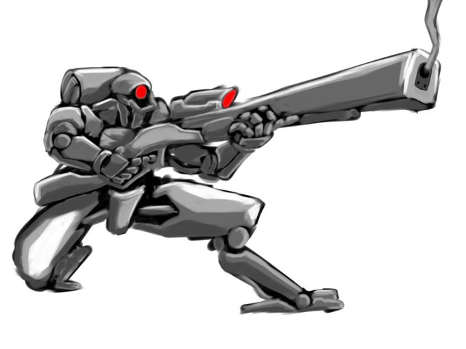 「red eyes rifle」 illustration images(Latest)