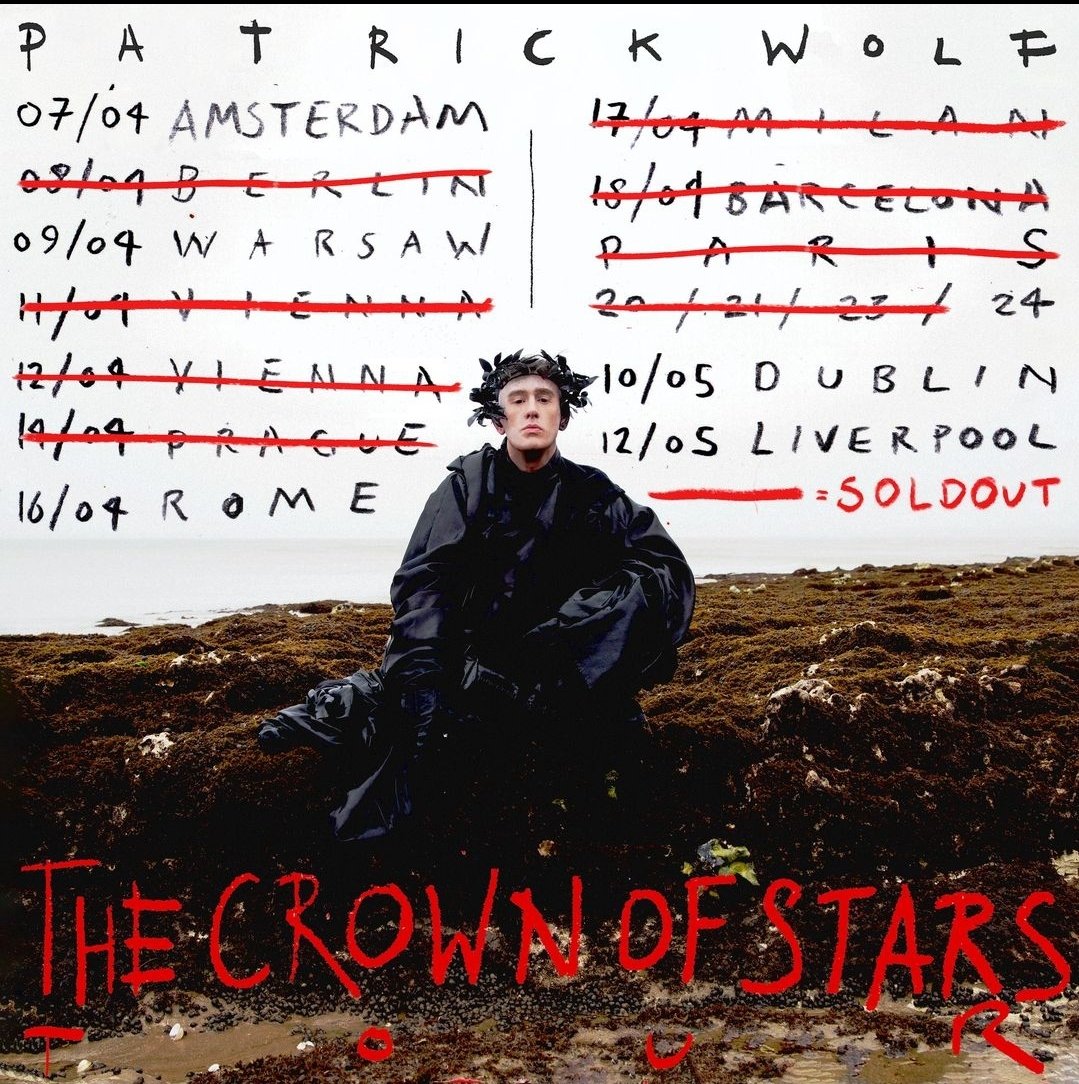 𝐓𝐇𝐄 𝐎𝐍𝐋𝐘 𝐔𝐊 𝐒𝐇𝐎𝐖 Your only chance to see the critically-acclaimed @_PATRICK_WOLF on tour in the entire UK in 2024 is here in Liverpool, Sunday May 12th at @TungAuditorium. Don't miss this very special show. Tickets selling fast! Get yours NOW: seetickets.com/event/patrick-…