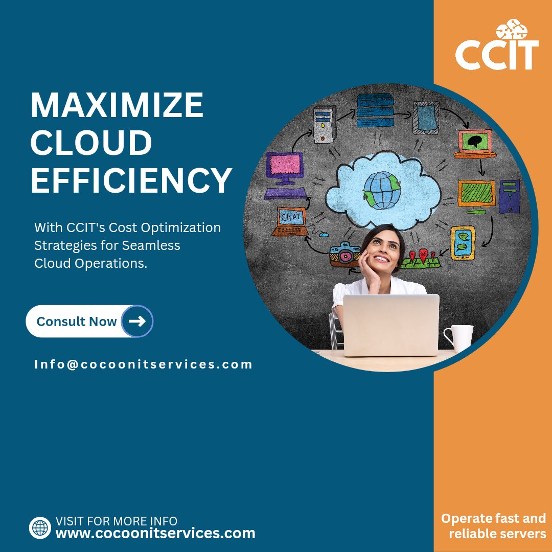 🚀 Optimize cloud spending & reach #CloudNirvana with @CCIT ! Our experts analyze usage, implement cost-effective architectures & leverage @Microsoft tools to cut wastage. Get a free cloud cost assessment now! 💰 Request assessment: info@cocoonitservices.com #cloudoptimization