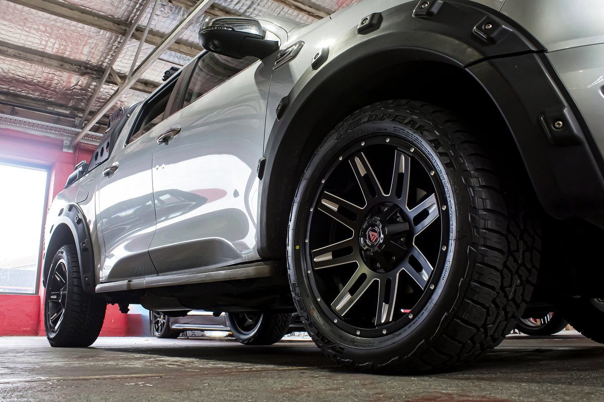 Great Wall Cannon GWM 2021 🔥🔥 Wheels: Grudge Offroad Rampage Colour: Matt Black Milling Window Size: 20 x 9.0 Tyres: Falken Wildpeak AT3W Size: 265/50R20 #offroad #gwm #gwmcanon #campsite #greatwall #greatwalladventure #gwm #allterrain #bestwheels #mudtires #tempetyres