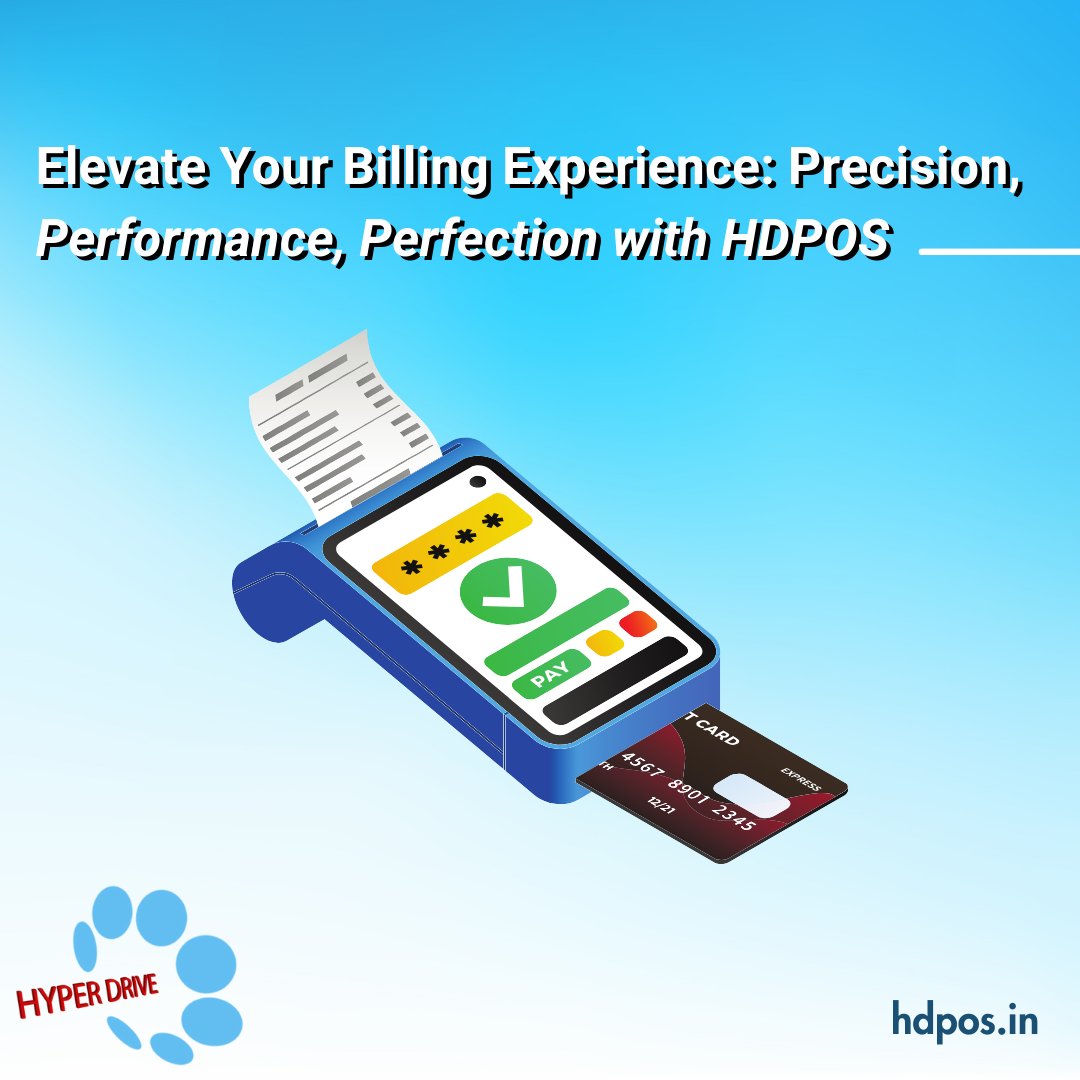 Empower Your Business: Streamlined Billing, Maximum Impact with HDPOS

#hdpossmart #hyperdrivesolutions #erp #pos #BillingSoftware #Invoicing #SmallBusiness #FinanceTools #BusinessAutomation #Accounting #OnlineInvoicing #FinancialManagement #Entrepreneur #InvoiceGeneration