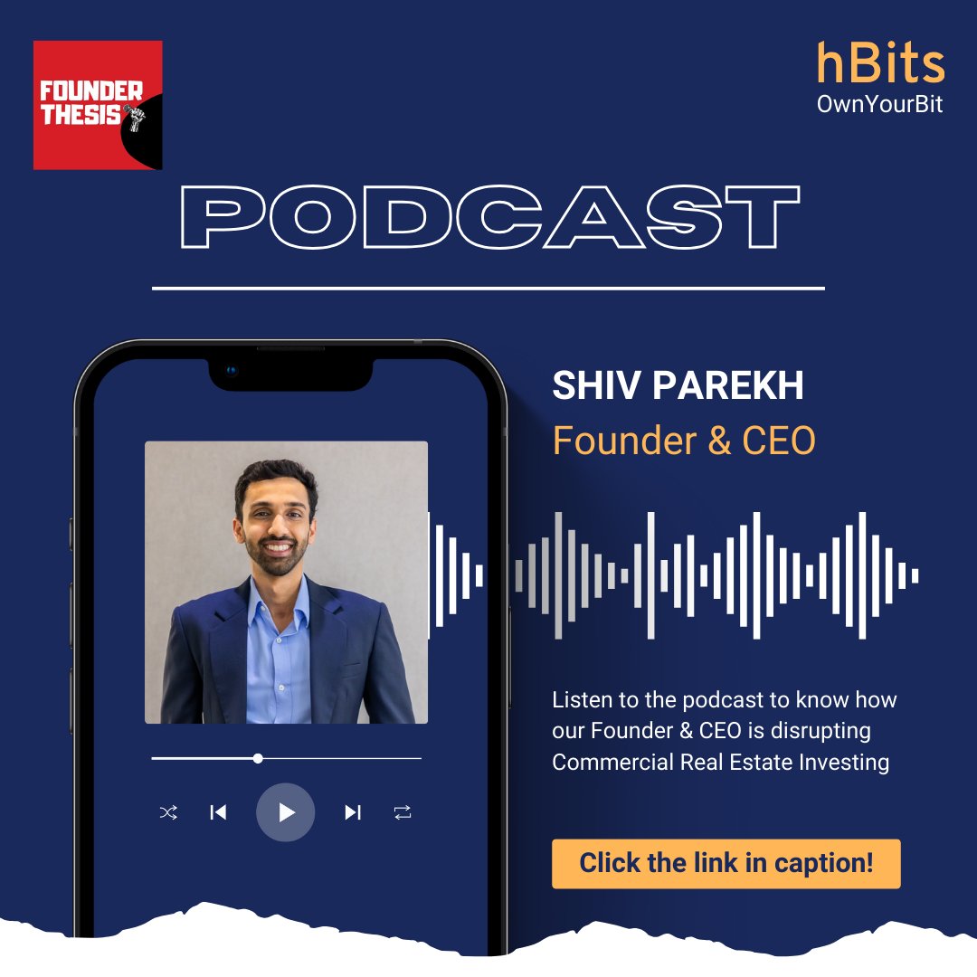 Explore the concept of fractional ownership with our founder & CEO, Shiv Parekh, in conversation with host Akshay Datt on Founder Thesis🎙️ Gain knowledge on the investment process, benefits, and tax implications of fractional ownership.📈 Tap the link: bit.ly/4aX3pHZ