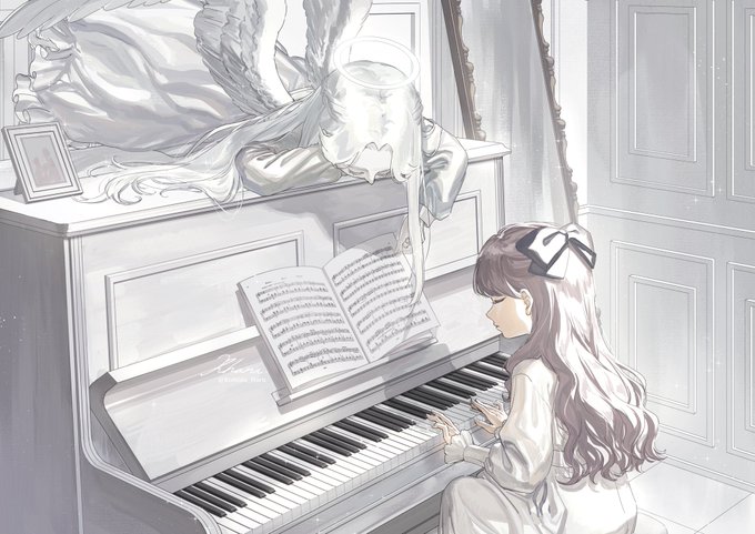 「長袖 ピアノ」のTwitter画像/イラスト(新着)