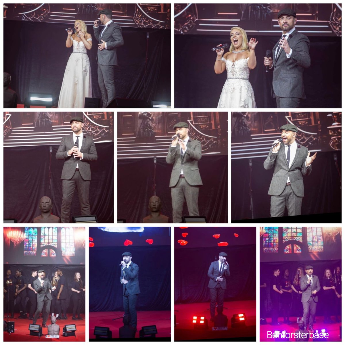 Some more great photos of @thebenforster performing at the recent @redskycharity ball. Photo credit: Red Sky Foundation Facebook Page