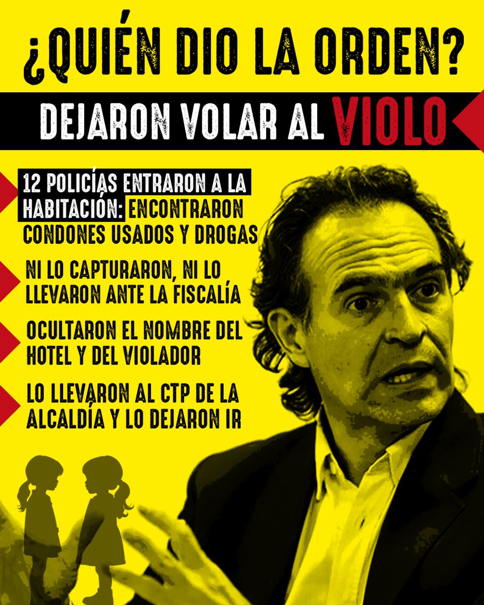 ¿Quién dio la orden de dejar volar al violador?