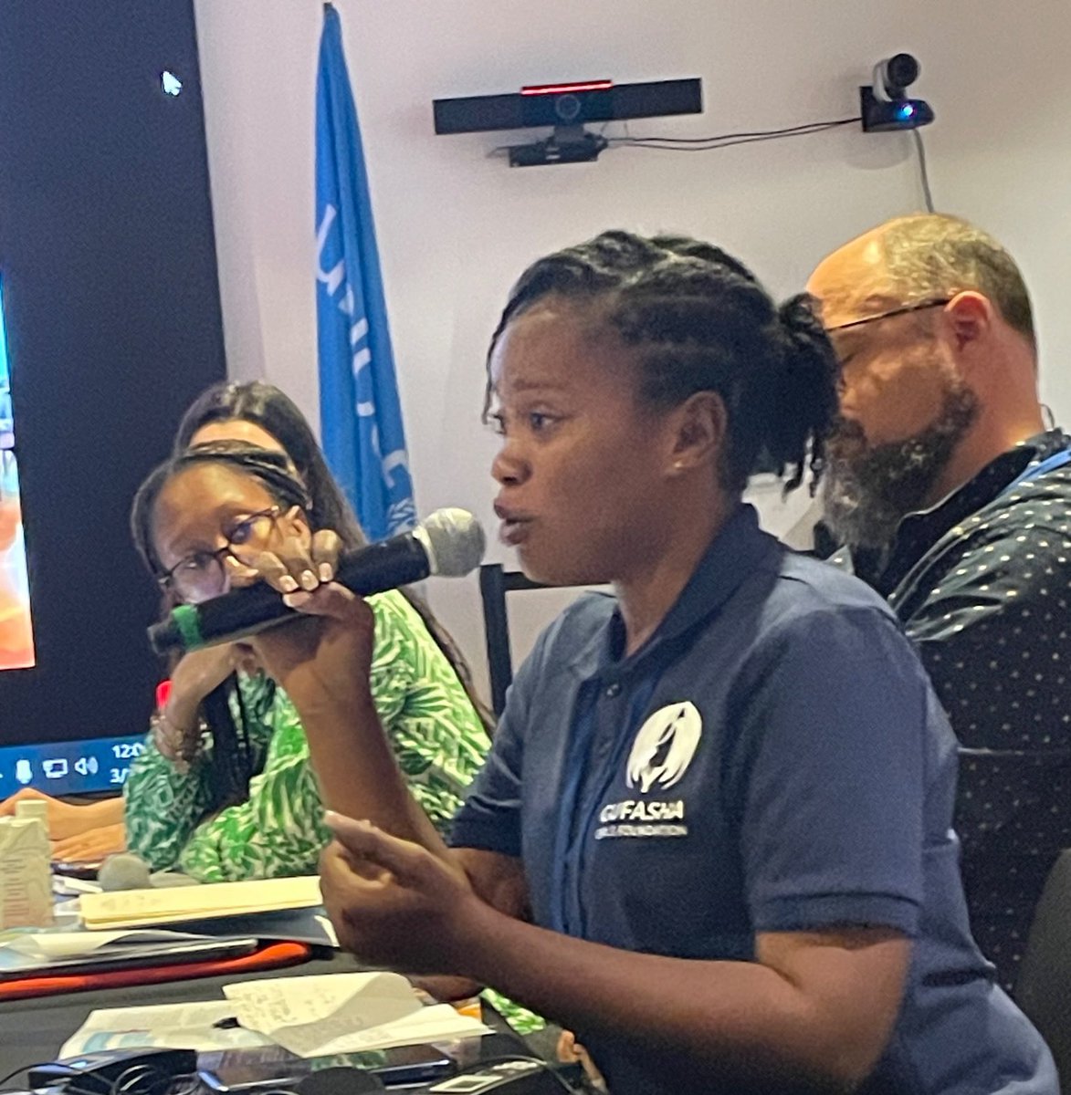 Gufasha_Found's tweet image. “I grew up with a dream to show my community what is possible through education” @joan_kem shared her story as the first graduate in her community at #CSW68 

Girls’ education must be a top priority and investment in the fight for #genderequality.