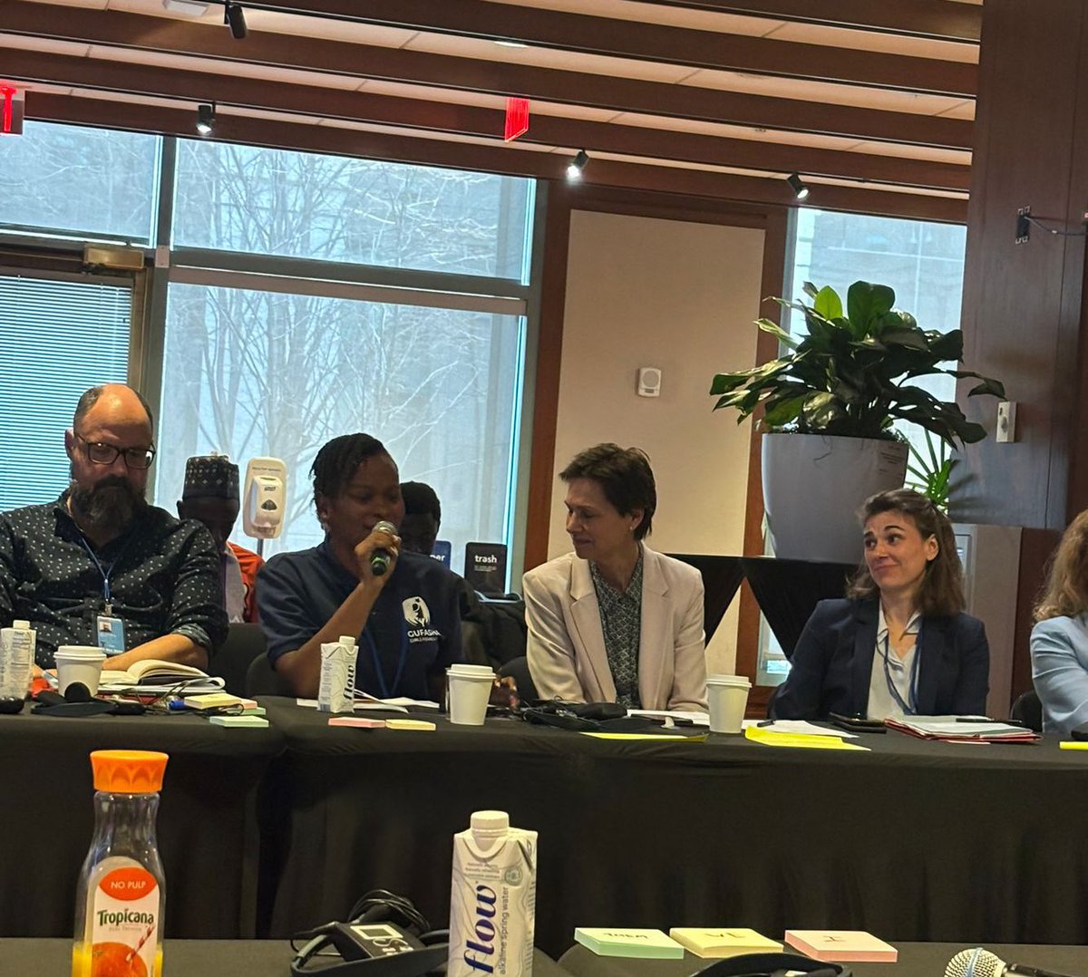 Gufasha_Found's tweet image. “I grew up with a dream to show my community what is possible through education” @joan_kem shared her story as the first graduate in her community at #CSW68 

Girls’ education must be a top priority and investment in the fight for #genderequality.