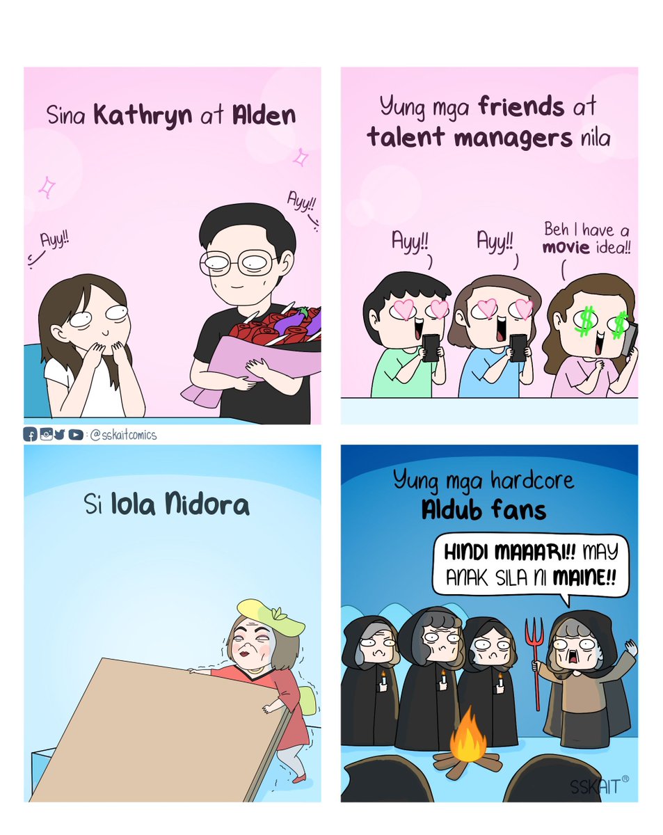 Them: kinikilig sa interaction nina <a href="/bernardokath/">KATH 🐘</a> &amp; <a href="/aldenrichards02/">Alden Richards</a> 
Hardcore Aldub Nation: *nagplano ng rebolusyon

#KathDen #KathrynBernardo #AldenRichards #ALDUB