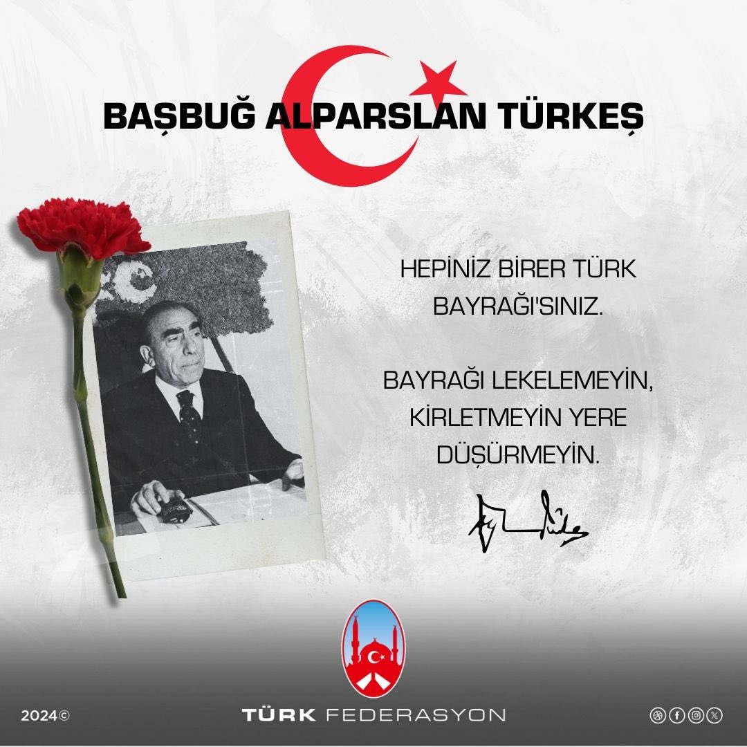 #Basbug #AlparslanTürkes Yüreğimiz sen ve senin sevdanla dolu… #AvrupaTürklügü